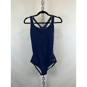 NWT Speedo Navy One‎ Piece Swimsuit Size Medium NEW
